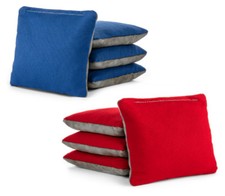 Pro-Style All Weather Cornhole Bags Slick & Stick Suede/Canvas 100+ Color Combos picture