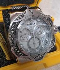 Invicta Venom Swiss Ronda Z60 FE Caliber Men's Watch -chrono 52.5mm,Steel 32902 picture