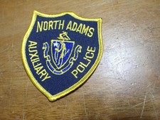 VINTAGE NORTH ADAMS MASSACHUSETTS AUX  obsolete shoulder PATCH OBSOLETE BX 12#1 picture
