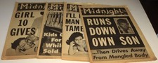 1964/1965 Midnight - Sensationalized Tabloid Newspapers picture
