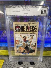 1997 One Piece Vol. 1 #1 First Printing Shueisha Weekly Shonen Jump CBCS 6.0 picture