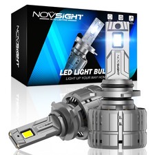 NOVSIGHT Pair 200W 9006 HB4 LED Headlight Bulbs Kit High Low 40000LM 6500K White picture