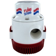 Rule 3700 G.P.H. Bilge Pump Non Automatic 12V 14A picture