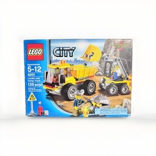 LEGO 4201 - CITY - LOADER AND DUMP TRUCK - New in Factory Sealed Box picture
