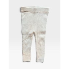 Baby Gap Kids Ribbed Sweater Leggings - Cream - 18-24 months - NWT picture