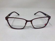 Dana Buchman Eyeglasses Frame 52-16-135 Primrose CY Red Full Rim Flex Hinge JJ16 picture