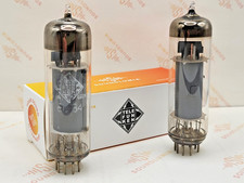 Telefunken EL84 6BQ5 O-getter Matched Pair ◇ Bottom - Germany 1960s picture