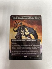 Witch-King Bringer Of Ruin Borderless Nonfoil Hobbit Card #0021 MTG LP picture