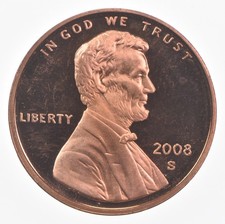 2008-S Lincoln Memorial Cent Proof picture