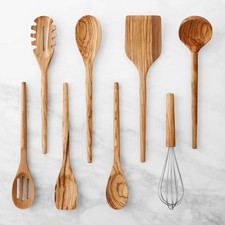 Williams Sonoma Ultimate Olivewood Utensils, Set of 8 picture