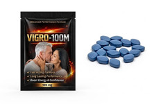 # 100mg Tablets herbal VIGRO-100 Blue Male Pillz for Extreme Male Enhancement  picture