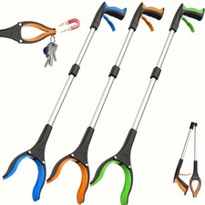 32 Inch Garbage Picker Gripper 360° Rotating Heavy Duty Elderly Grabber Tool USA picture