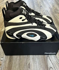 Reebok Shaqnosis Washed Black Sneakers  (size 9 men’s) picture