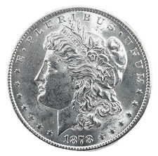 1878 S Morgan Dollar Bu/Unc. 90% Silver $1 U.S Coin # 2940 picture