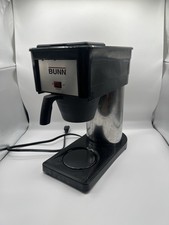 Bunn BX-B Coffee Maker 10 Cup Black and Stainless Coffee Pot. Tested and Works picture
