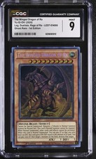 2020 Yu-Gi-Oh The Winged Dragon of Ra LED7-EN000 Ghost Rare CGC 9 MINT picture