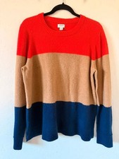 J.Crew Colorful Sweater Size XL picture
