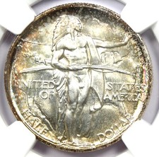 1926-S Oregon Half Dollar 50C - Certified NGC MS67+ PQ Plus Grade - $2,250 Value picture