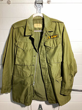 Vintage 1964 US Army M-51 Field Jacket OG-107 Vietnam Era X-Small Regular picture