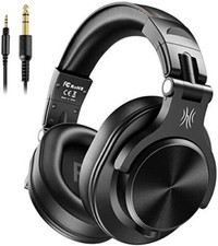Genuine OneOdio A70 Bluetooth Over Ear Headphone Wireless/Wired Headphones Black picture