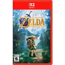 The Legend of Zelda Ocarina of Time Switch 2 Physical Presale Texture Foil Art picture