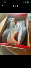 Saucony Men’s Low Top Mesh Lace-Up Running Sneakers White/Gray Blue/Orange picture