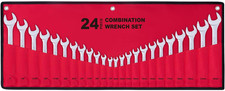 24-Piece All-Purpose Master Combination Wrench Set with Roll-Up Pouch | SAE picture