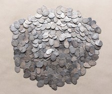 RUSSIA Mikhail Fedorovich (1613-1645) lot 50 silver wire coins picture