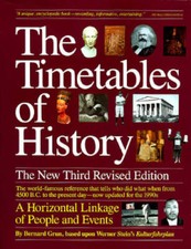 The Timetables of History: A Horizontal Linkage of People and Events - VERY GOOD picture