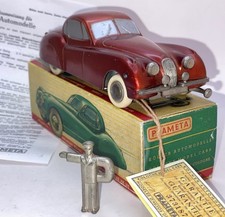 PRAMETA 1948 Jaguar XK120 1/43 Wind-Up Promo Maroon VF+ w/BOX/Key/card Kolner picture