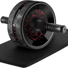 Ab Roller Wheel for Abs Workout, Exercise Wheels with Thick Knee Pad, No Noise A picture