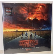 Stranger Things Music From Netflix Series 1 & 2 Vinyl 2LP Sealed Poster picture
