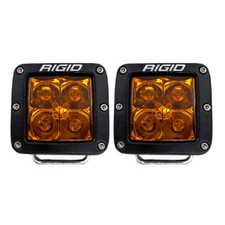 Rigid Industries D-Series Spot w/ Amber PRO Lens (Pair) 20252 picture
