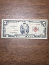 Very nice AU $2 1963 Red Note #A11961890A .  picture