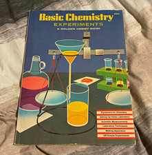 Basic Chemistry Experiments Robert Brent 1965 Golden Hobby Book picture