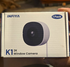 INFIYA K1 2K WiFi Window IP/Network Camera Color Mode White 1 Pack picture