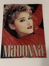 Madonna RARE 1985 Original The Virgin Tour Book Program Madonna 80s Pop Icon picture