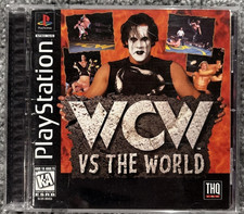 Sony PlayStation WCW Vs The World PS1 - Artwork And Disc picture