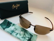 Maui Jim Breakwall H422-26/63-13 127mm Polarized Rimless Sunglasses - Brown picture