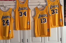 Vintage Lakers Jersey Collection picture