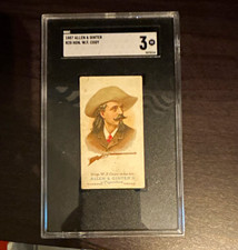 1887 Allen & Ginter N28 Hon. W.F. Cody (Buffalo Bill) Cigarettes Card SGC 3 picture
