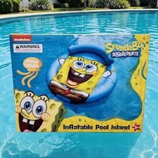 SpongeBob SquarePants Inflatable Pool Island Float 5ft/60