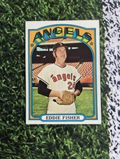 1972 Topps Baseball Eddie Fisher #689 California Angels EX Low Shipping picture