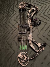 PSE Mach 30 LEFT HAND 60lb to 70lb EC2 cams Kryptek Skyfall and Bronze picture