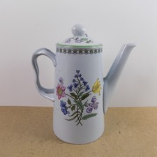 Spode Summer Palace Coffee Pot Made in England 8.5