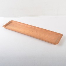 Japanese Zelkova Wood Ichimonji Tray for the Sencha Tea Ceremony picture