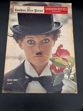 1965 Brigitte Bardot London Free Press Magazine Charlie Chaplin picture