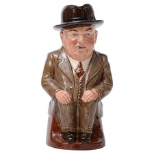 Cliff Cornell Tan Large Toby Jug - Royal Doulton picture