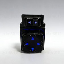 New 99-02 Silverado Sierra Mirror Control Switch Blue LED picture