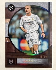 2025-26 Topps UEFA Museum Collection David Beckham Black Diamond /10 Real Madrid picture